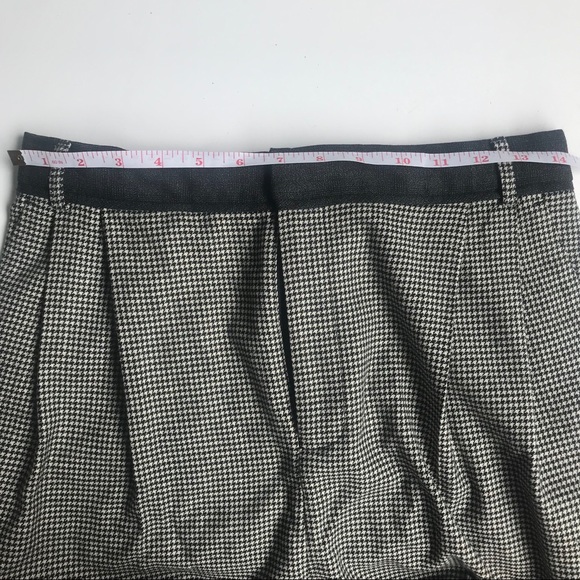 gingham high waisted trousers - Picture 15 of 16